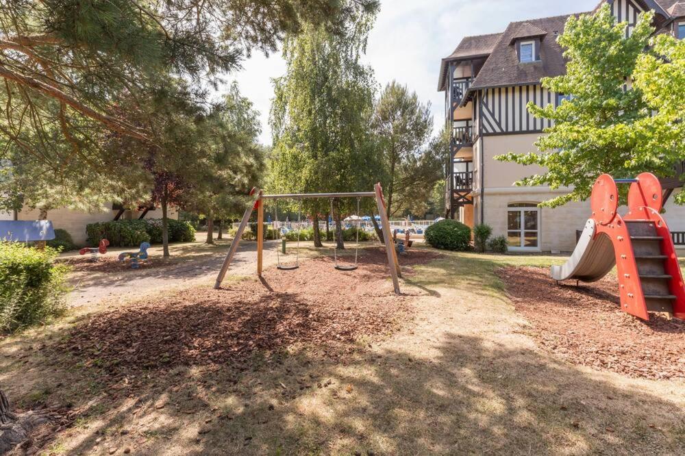 "Magnifique 2 Pieces Deauville" Piscine Et Jardin Εξωτερικό φωτογραφία